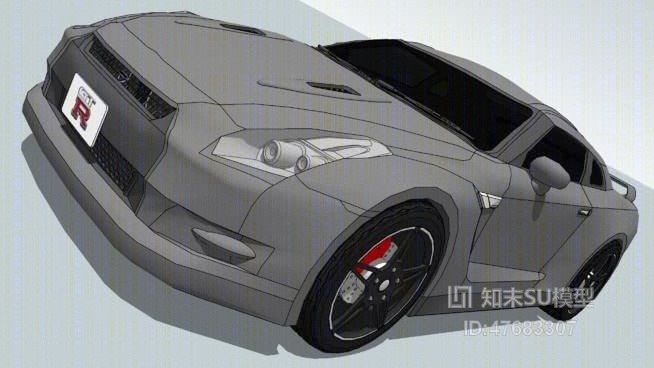 汽车SU模型下载【ID:47683307】