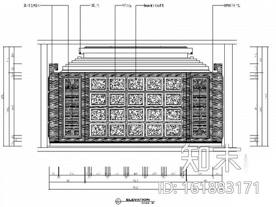 [黑龙江]某三层独栋别墅室内装修施工图cad施工图下载【ID:161883171】