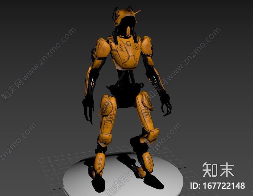 带绑定动画【次世代】科幻机器人，未来机器人，人工智能，AI，ROBOT，CG模型下载【ID:167722148】