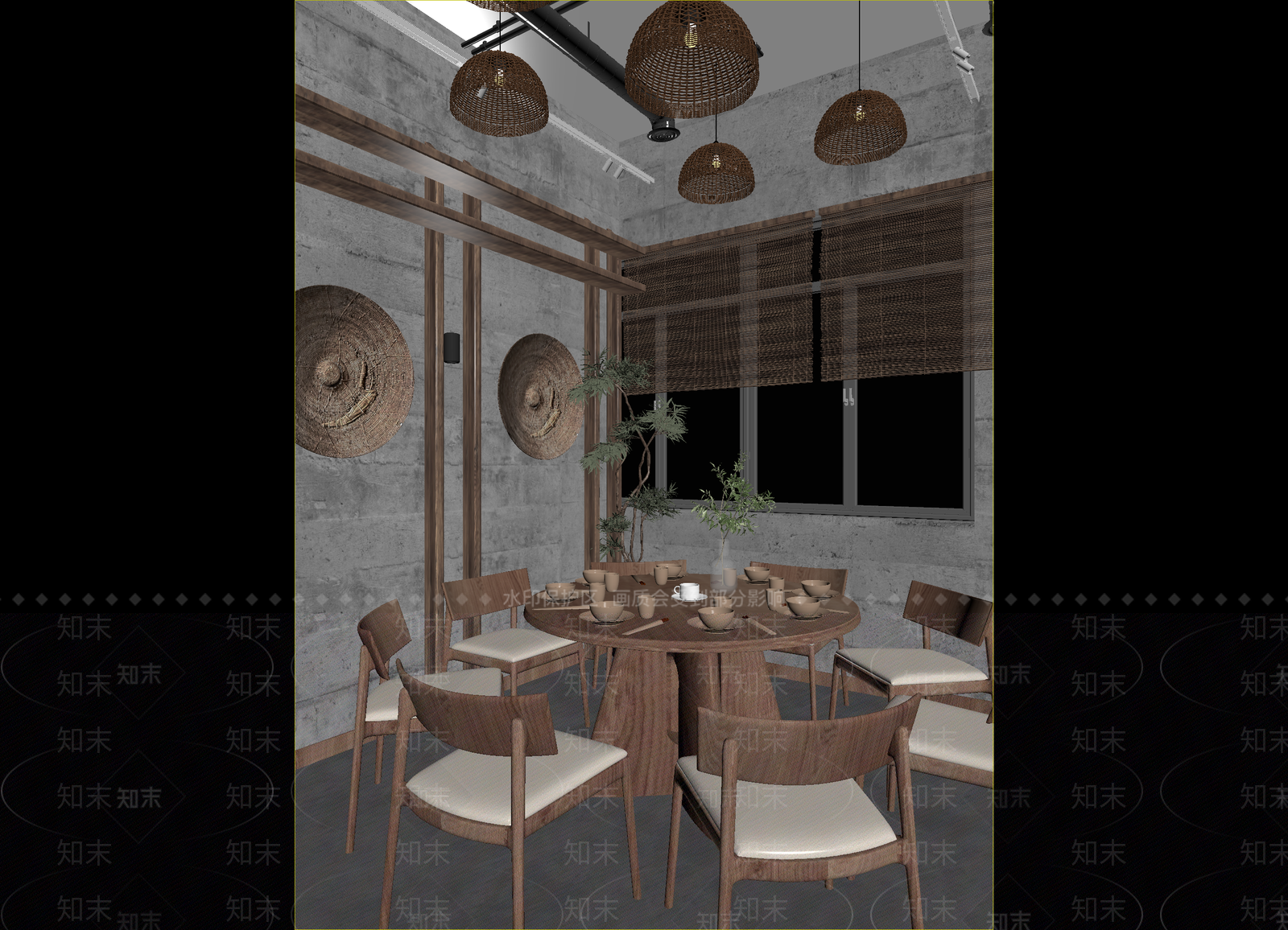 工业茶馆3D模型下载【ID:1214816824】
