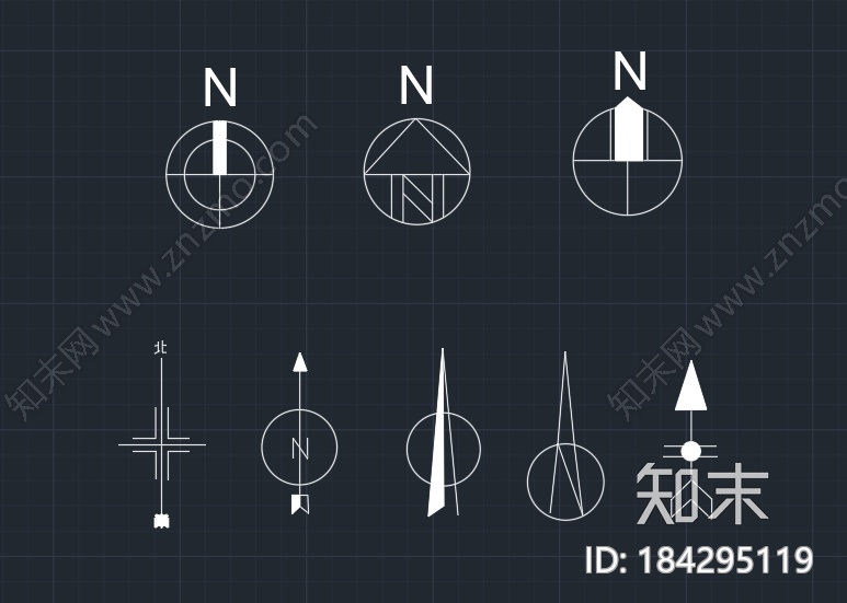 指北针(5)施工图下载