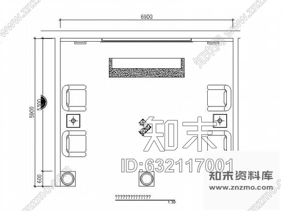 施工图某奢华欧式足疗会所大厅装修图含效果cad施工图下载【ID:632117001】