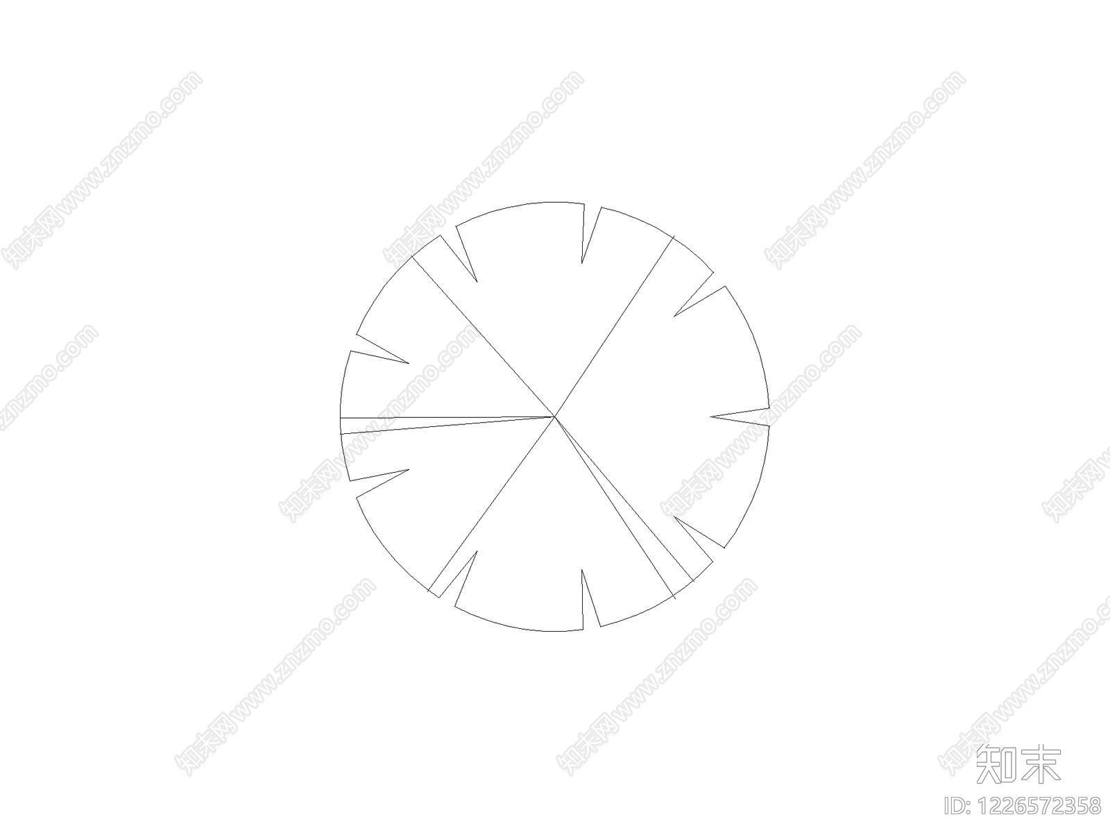 地面拼花CAD图纸