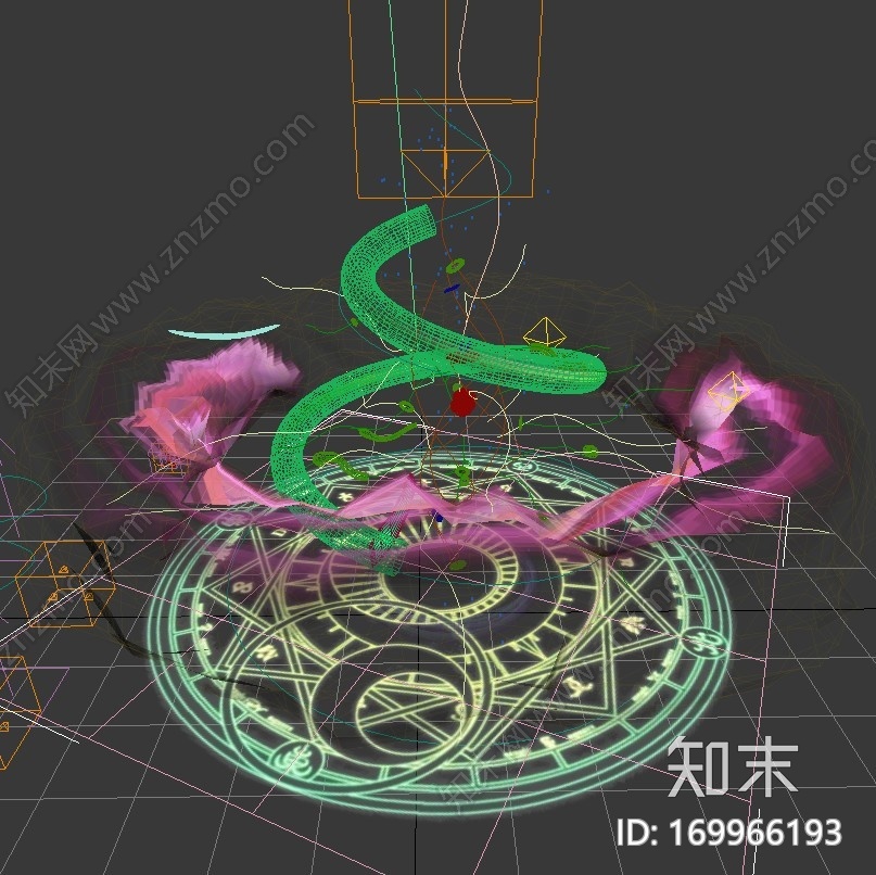 魔法阵特效CG模型CG模型下载【ID:169966193】