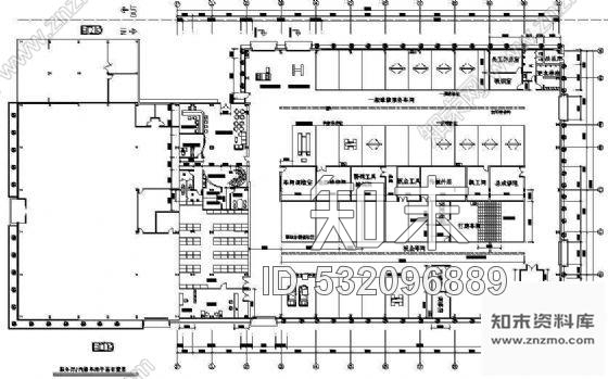 施工图某汽车贸易公司装修图cad施工图下载【ID:532096889】