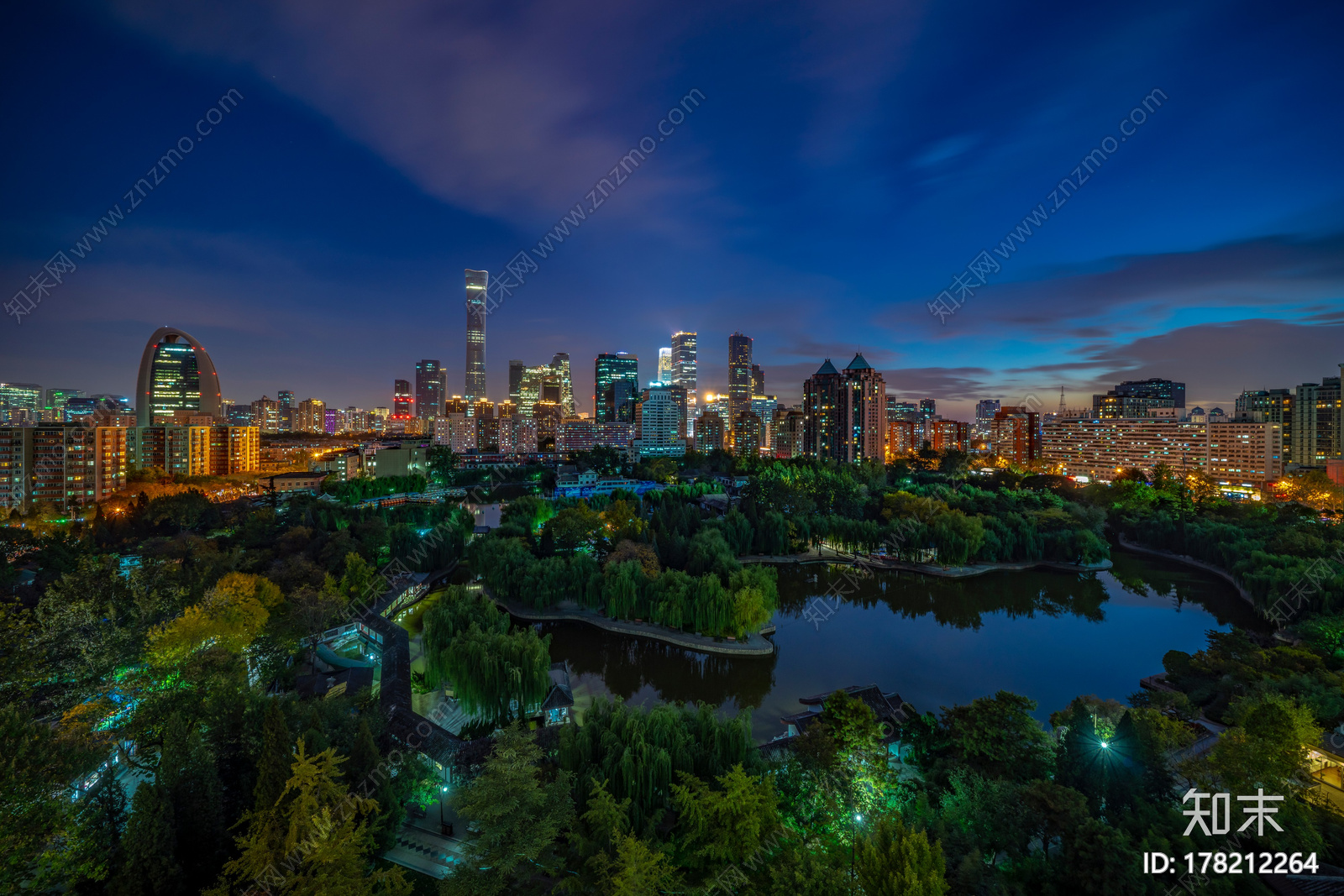 城市夜景贴图下载