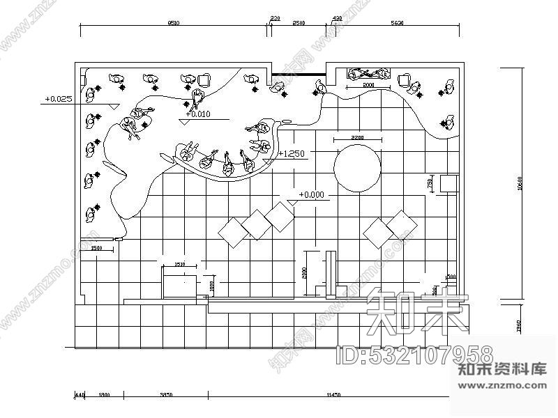 施工图某艺术与设计系作品展览馆设计图含效果施工图下载【ID:532107958】