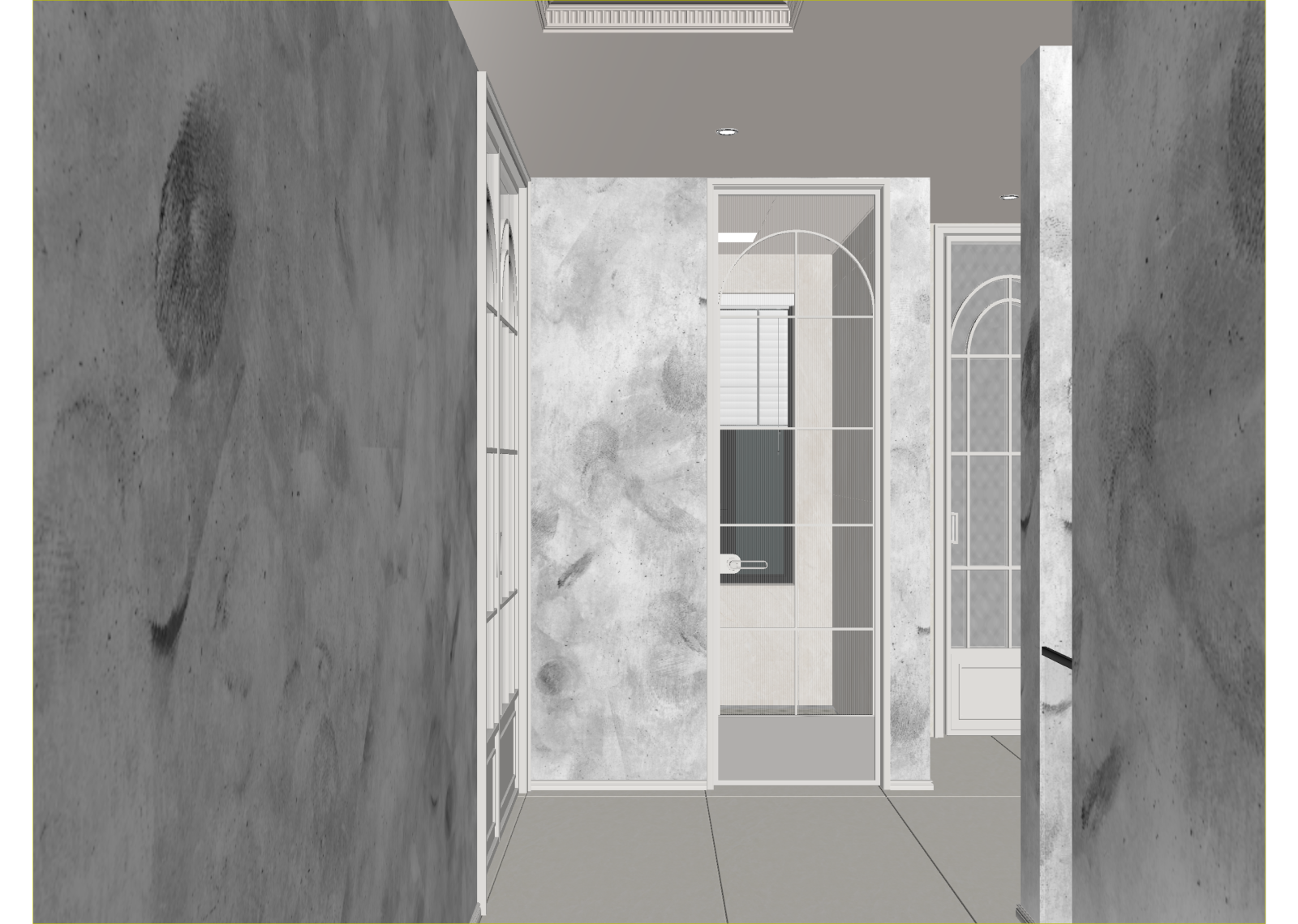 简欧玄关3D模型下载【ID:1214661564】