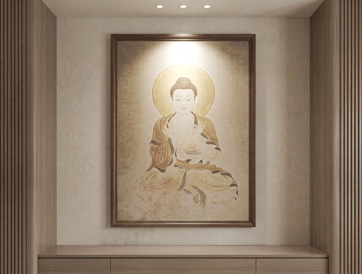 现代佛像SU模型草图