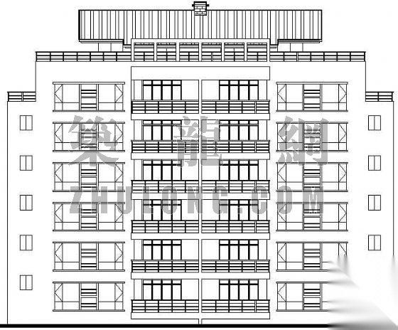 某五层住宅楼设计方案cad施工图下载【ID:149855195】