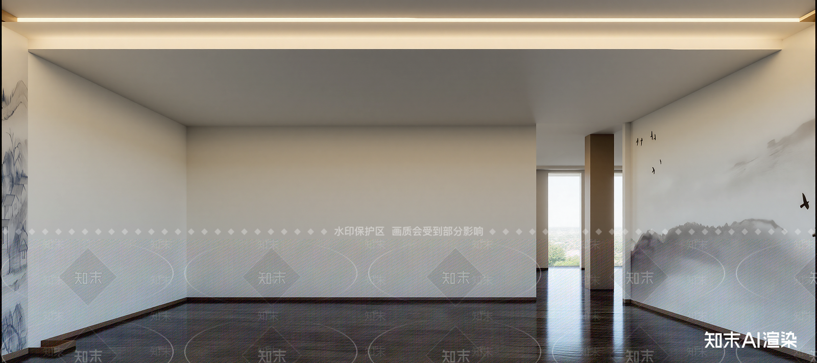 新中式其他通用空间3D模型下载【ID:1214602705】