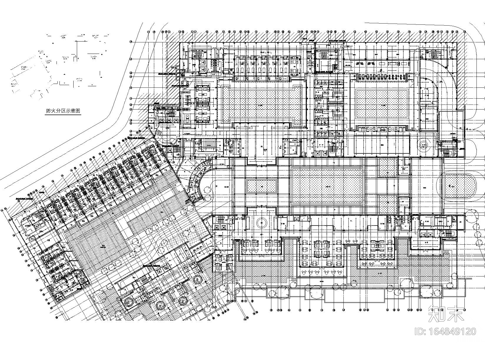 [杭州]JW万豪度假酒店内装机电图+实景照片cad施工图下载【ID:164849120】