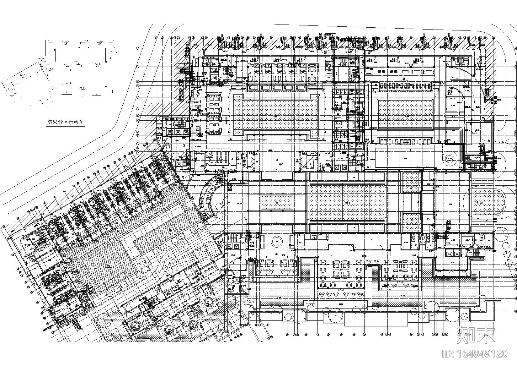 [杭州]JW万豪度假酒店内装机电图+实景照片cad施工图下载【ID:164849120】