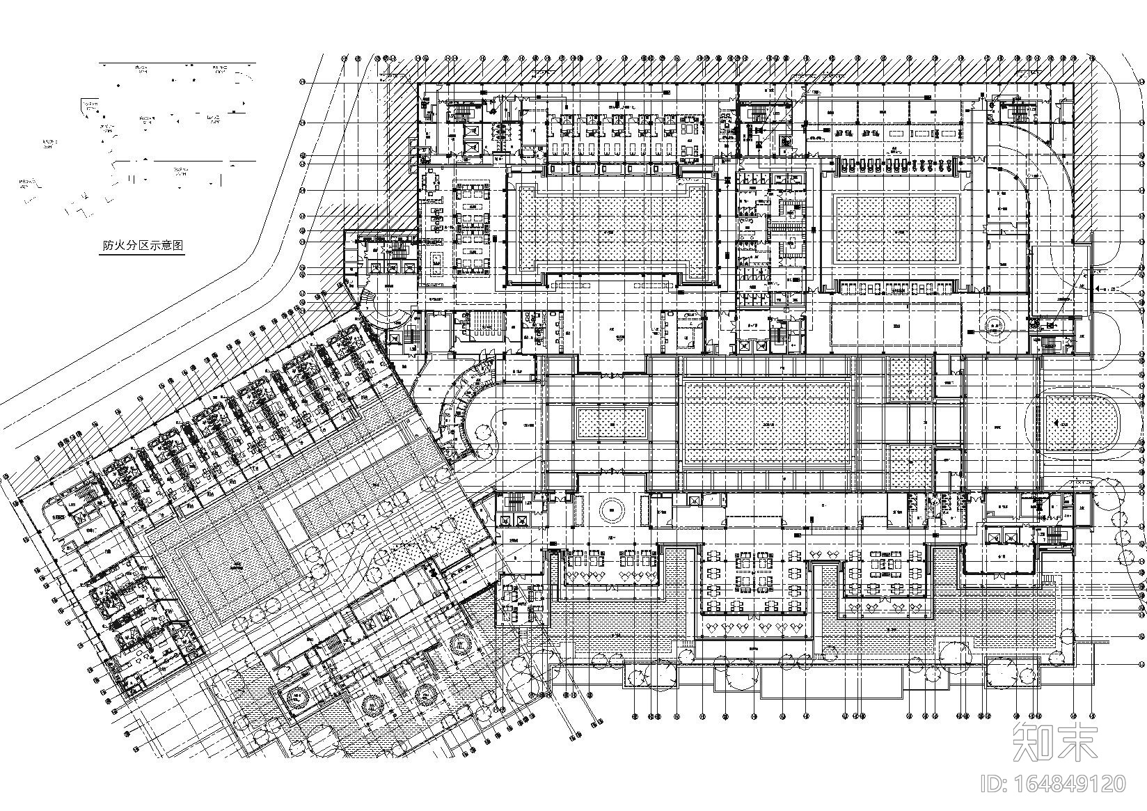 [杭州]JW万豪度假酒店内装机电图+实景照片cad施工图下载【ID:164849120】