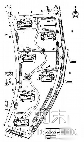 [青岛]某小区室外热力管网施工设计图纸cad施工图下载【ID:165641110】