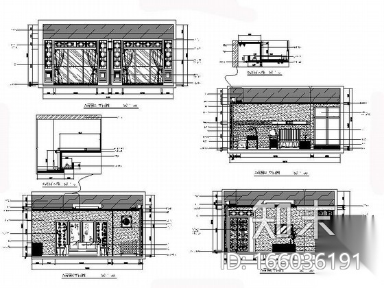 [重庆]清新优雅三级甲等中医院住院楼室内装修施工图施工图下载【ID:166036191】