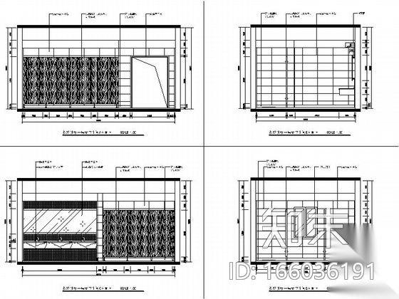 [重庆]清新优雅三级甲等中医院住院楼室内装修施工图施工图下载【ID:166036191】