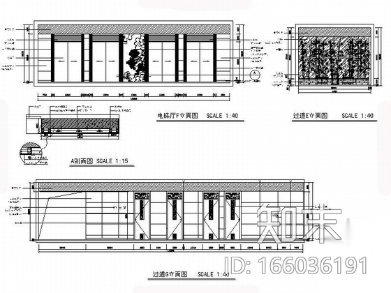 [重庆]清新优雅三级甲等中医院住院楼室内装修施工图施工图下载【ID:166036191】