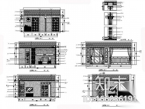 [重庆]清新优雅三级甲等中医院住院楼室内装修施工图施工图下载【ID:166036191】