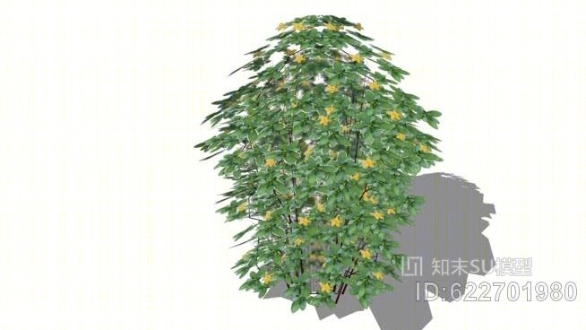 杜鹃花‘金光’SU模型下载【ID:622701980】