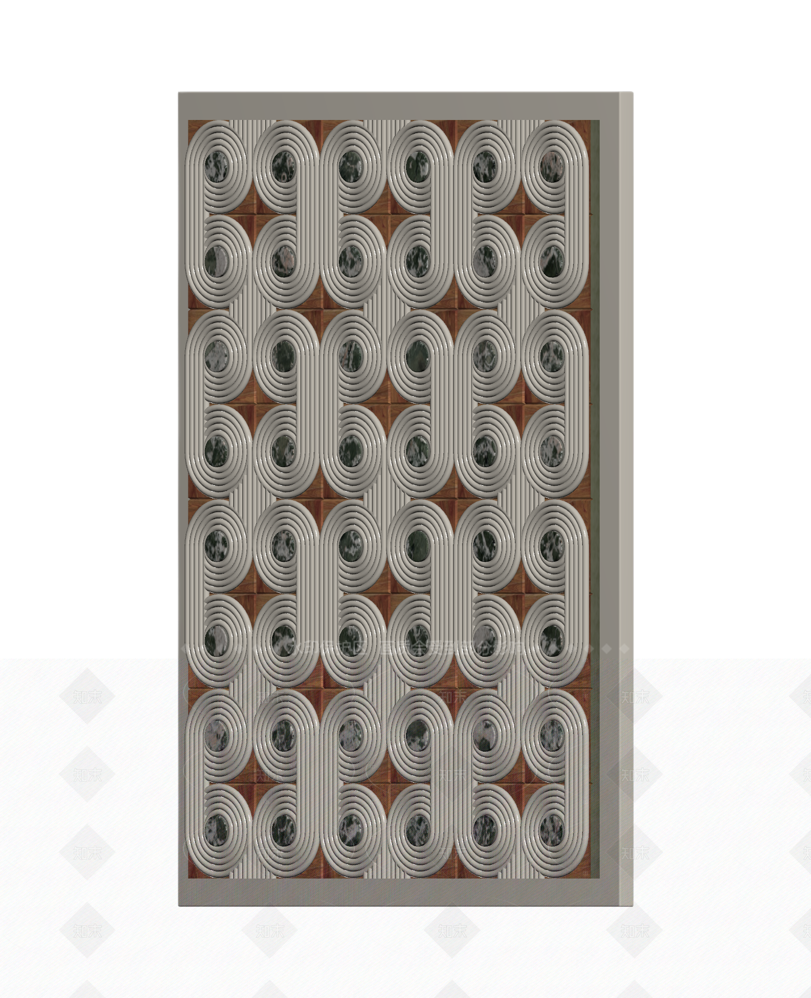 装饰墙面模块3D模型下载【ID:1205544276】