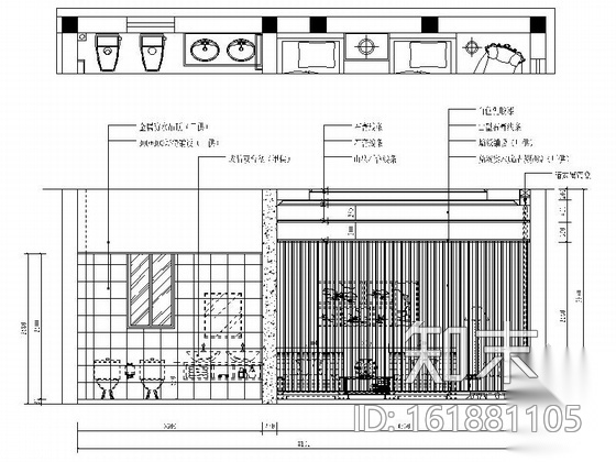 [南通]欧美风情双层别墅装修图（含效果）cad施工图下载【ID:161881105】