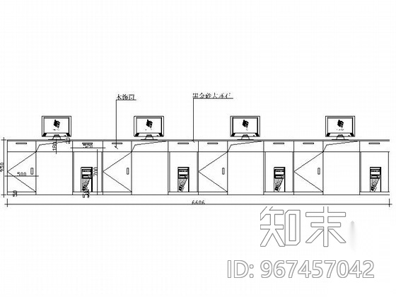 [浙江]某工商所办公楼室内设计装修图（含效果）cad施工图下载【ID:967457042】