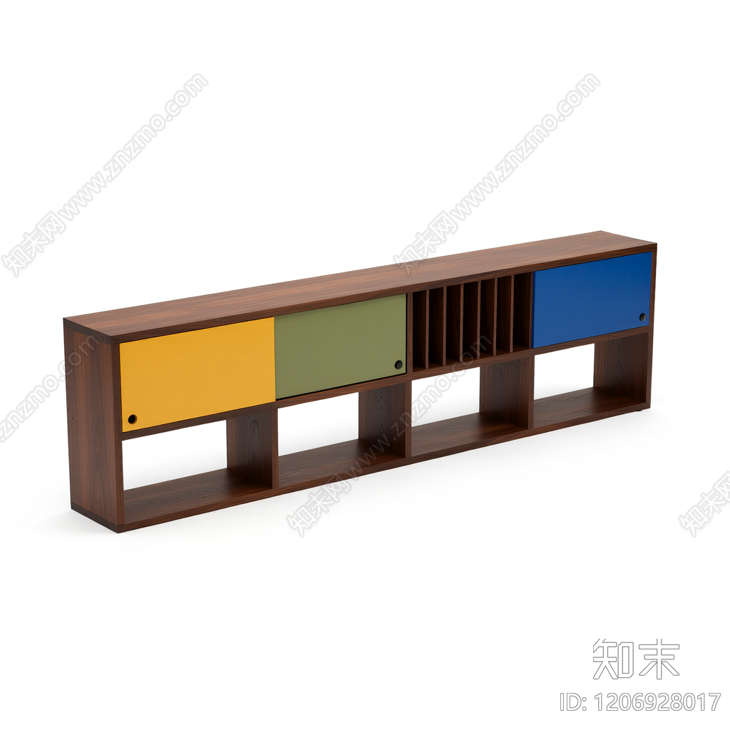 彩色柜体组合3D模型下载【ID:1206928017】