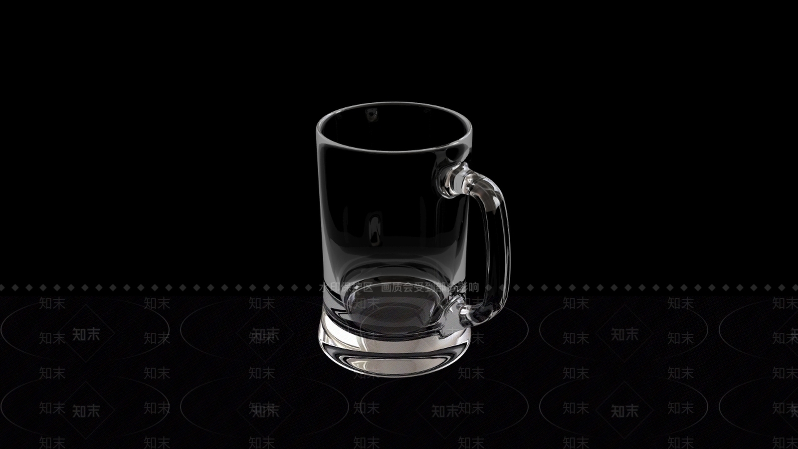 玻璃杯3D模型下载【ID:1162566587】