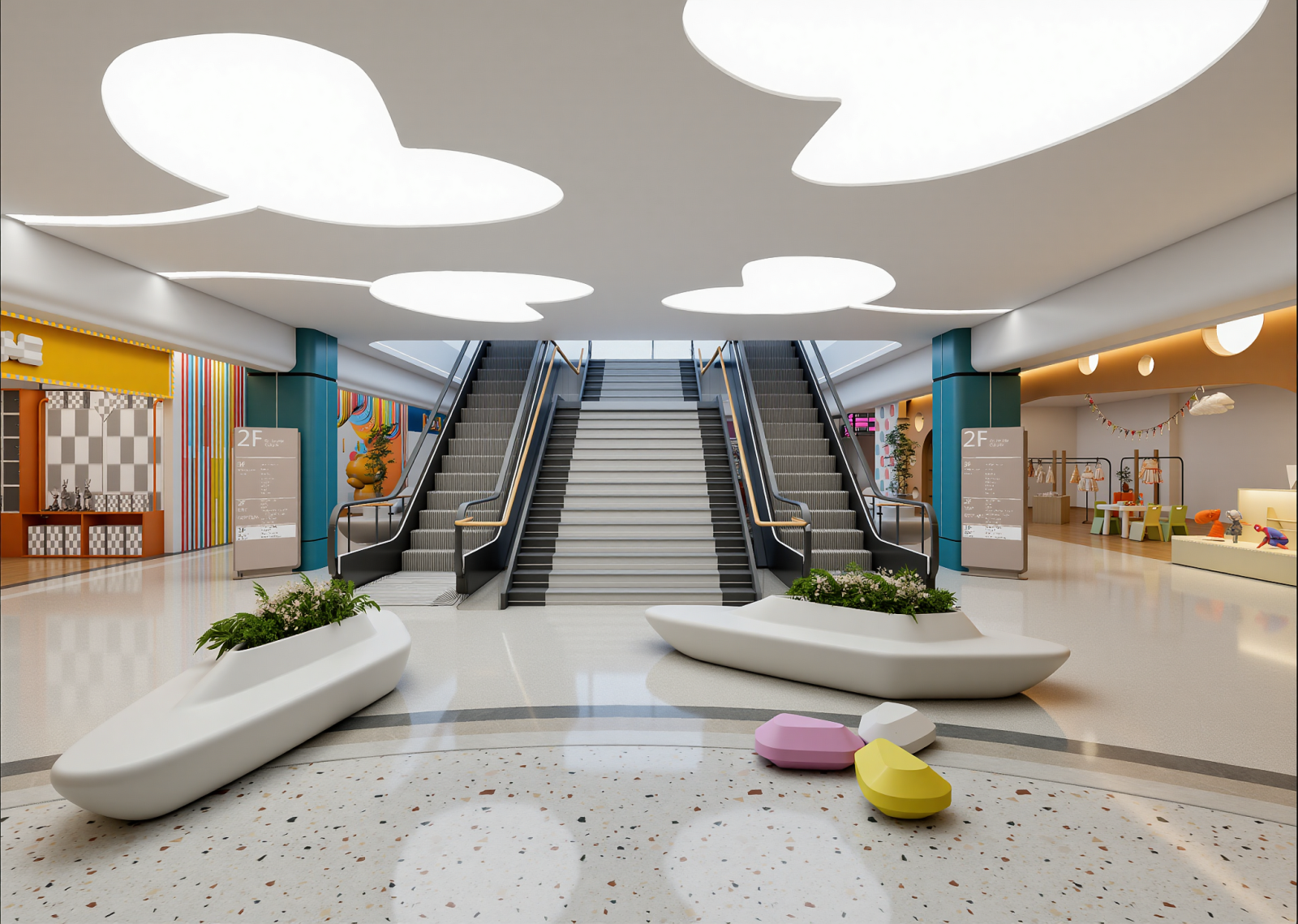 现代商场3D模型下载【ID:1214782747】