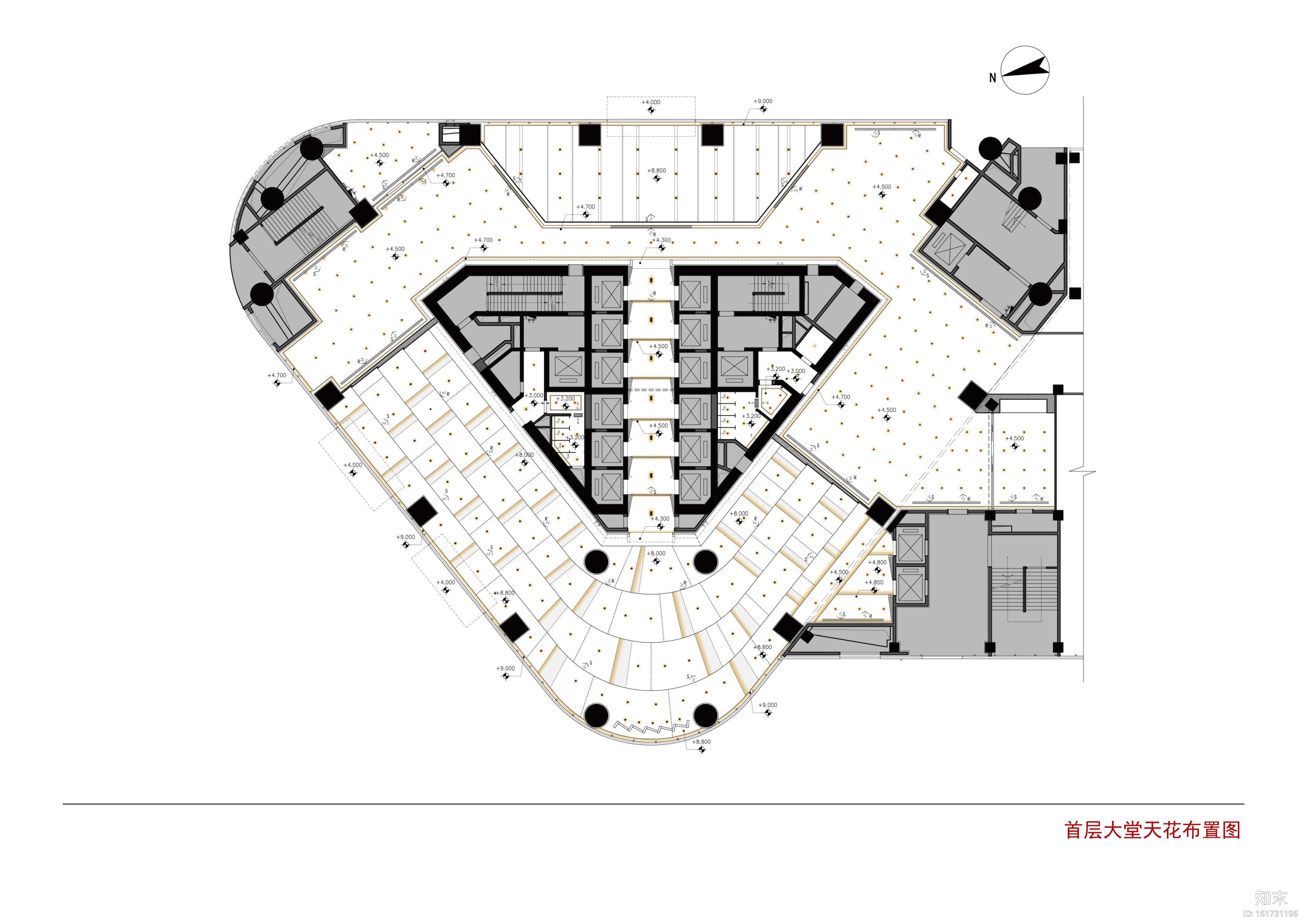 [成都]梁志天-新华之星办公楼项目效果图+概念设计方案...cad施工图下载【ID:161731196】