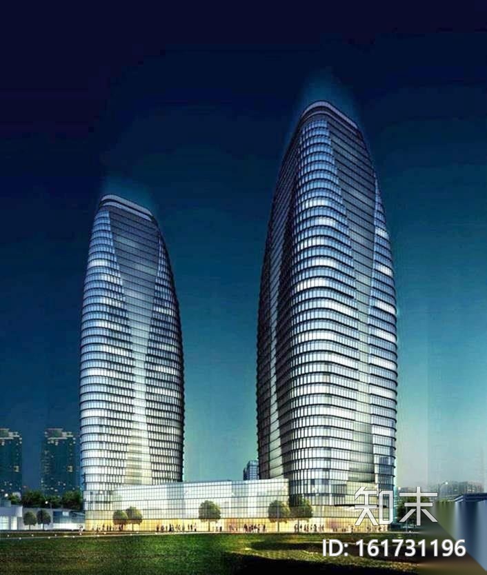 [成都]梁志天-新华之星办公楼项目效果图+概念设计方案...cad施工图下载【ID:161731196】