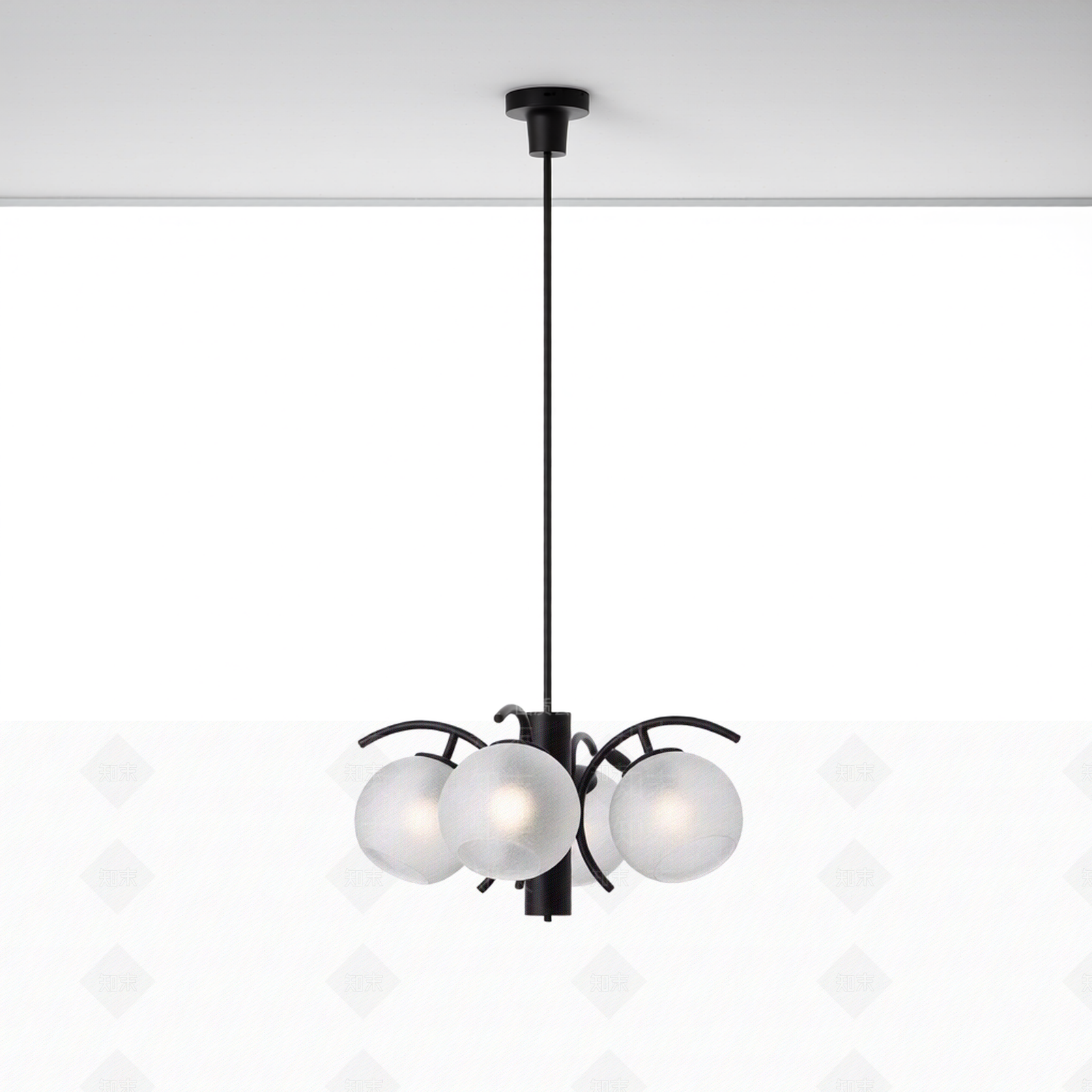 双头吊灯模型3D模型下载【ID:1206181166】