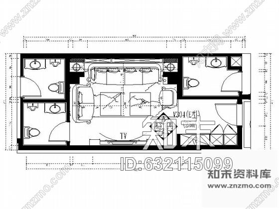 施工图福建豪华国际音乐会所包厢装修图含效果cad施工图下载【ID:632115099】