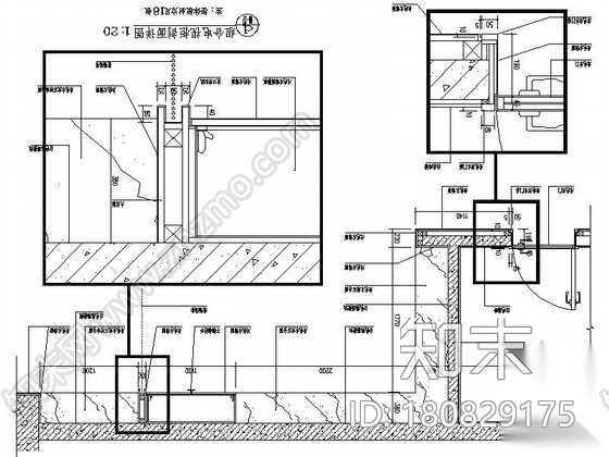 [沈阳]文化广场C户型小户型样板间装修图（含效果）施工图下载【ID:180829175】