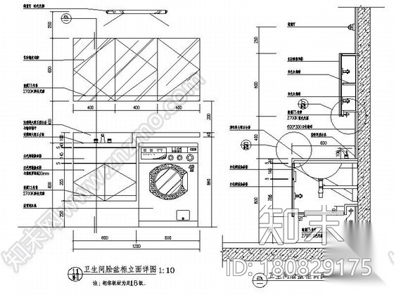 [沈阳]文化广场C户型小户型样板间装修图（含效果）施工图下载【ID:180829175】