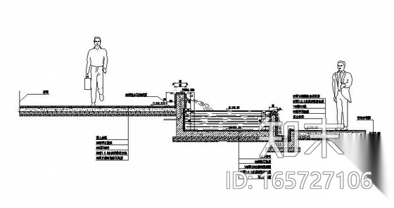 某广场水景设计图cad施工图下载【ID:165727106】