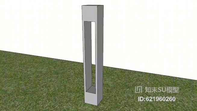 垃圾箱SU模型下载【ID:621960260】