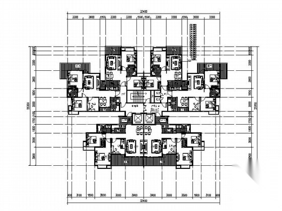 [四川]某住宅区十八层商住楼建筑方案图（含效果图）cad施工图下载【ID:167025190】