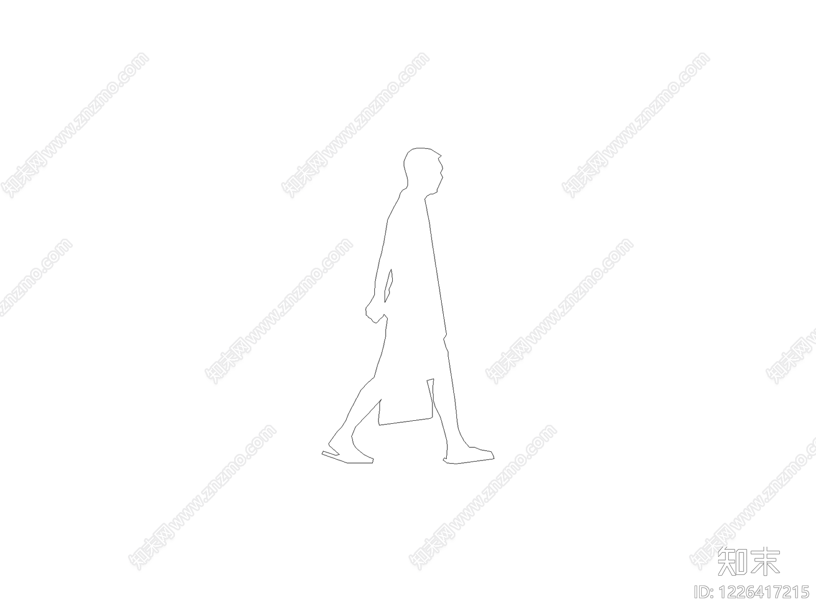人物cad施工图下载【ID:1226417215】