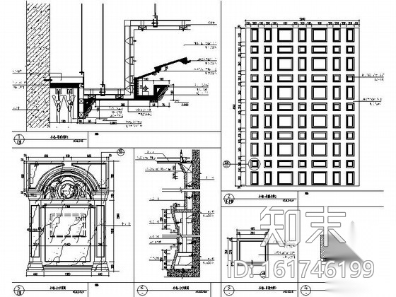 [北京]高档俄罗斯风格西餐厅装修施工图（含效果方案）cad施工图下载【ID:161746199】