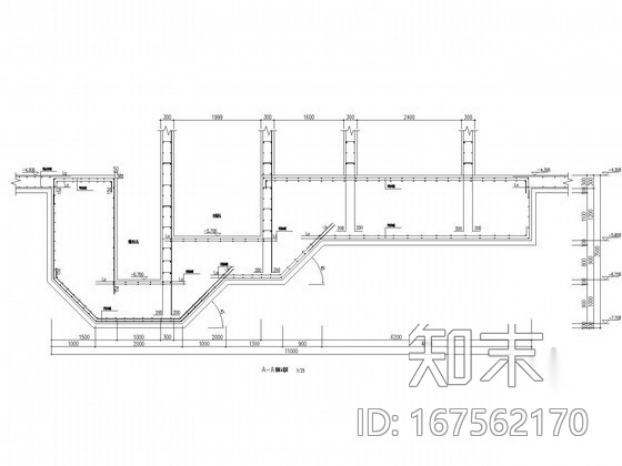 电梯基坑、吸水坑、集水坑节点构造详图施工图下载【ID:167562170】