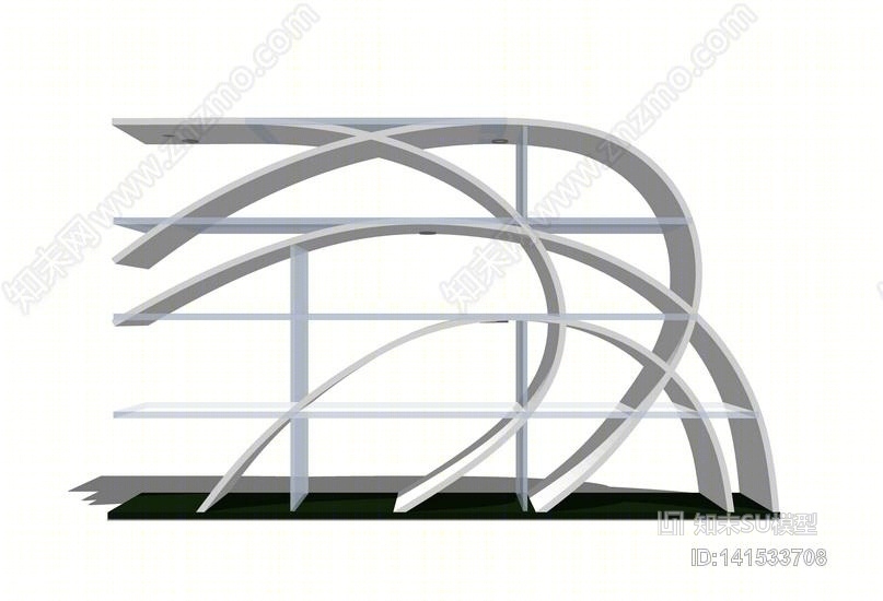 置物架SU模型下载【ID:141533708】