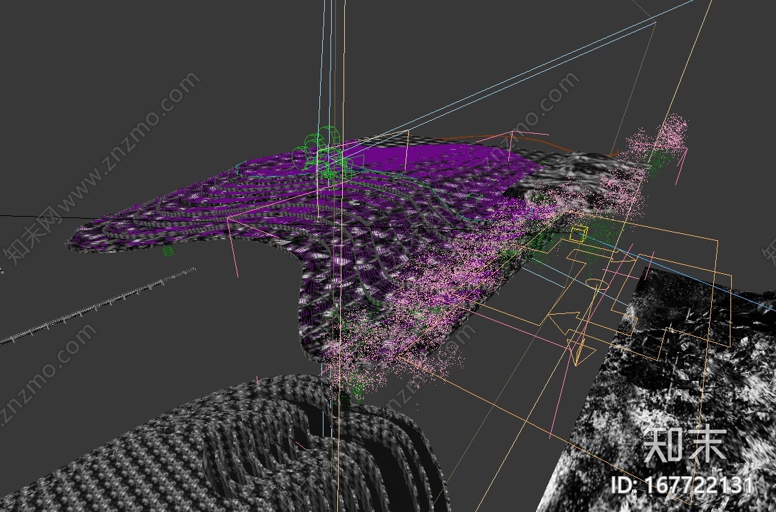 山村里的小梯田CG模型下载【ID:167722131】