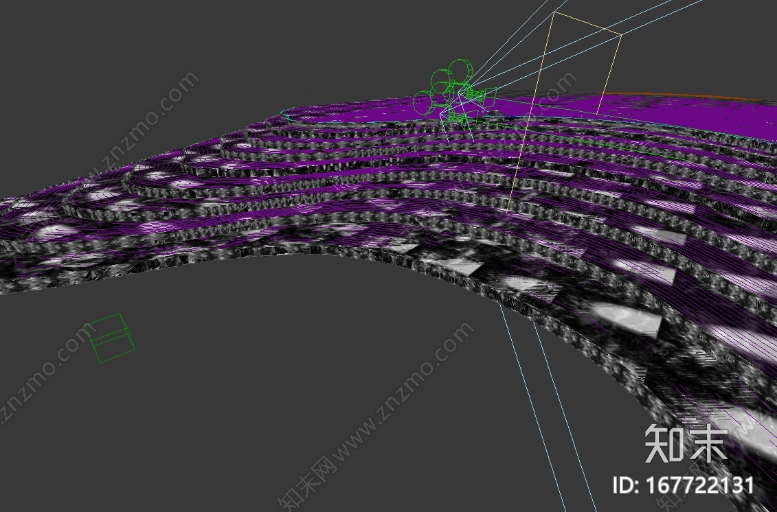 山村里的小梯田CG模型下载【ID:167722131】