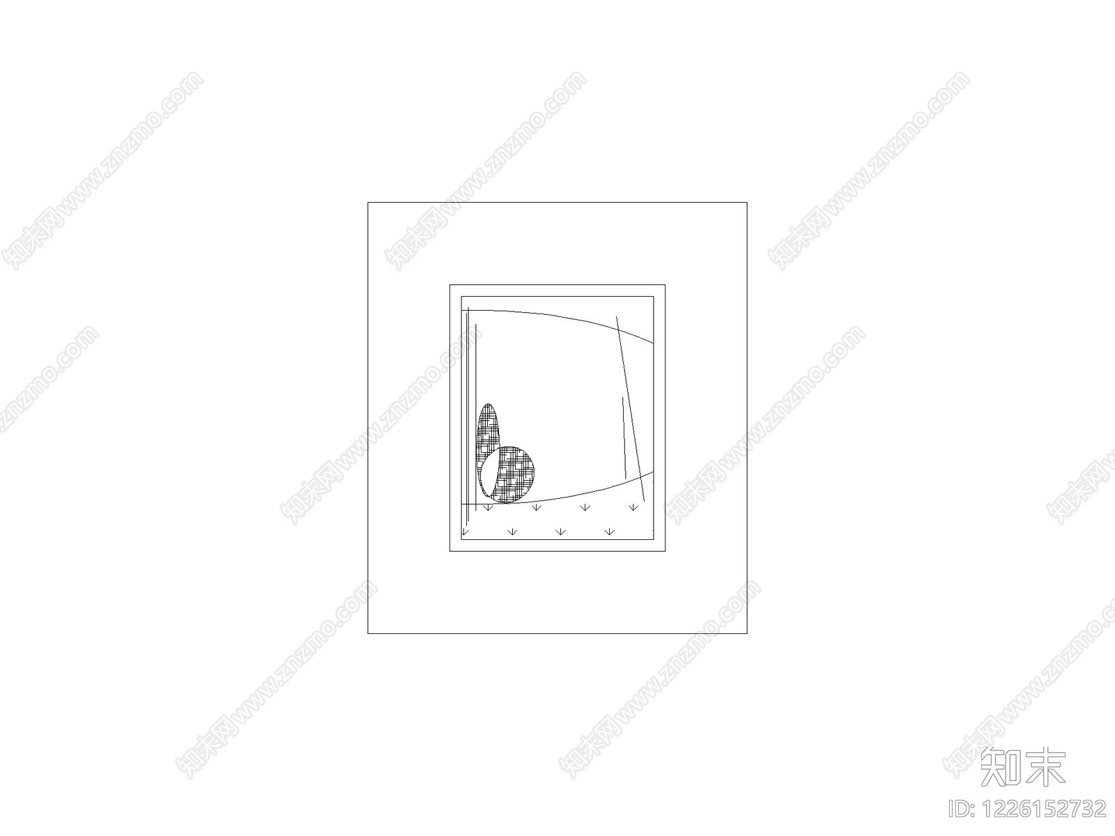 现代,新中式背景墙CAD图纸