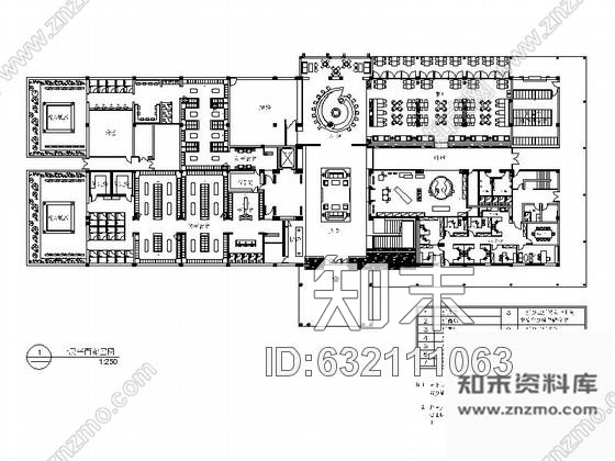 施工图广东混搭中的大气高尔夫球场休闲会所CAD施工图含效果图施工图下载【ID:632111063】