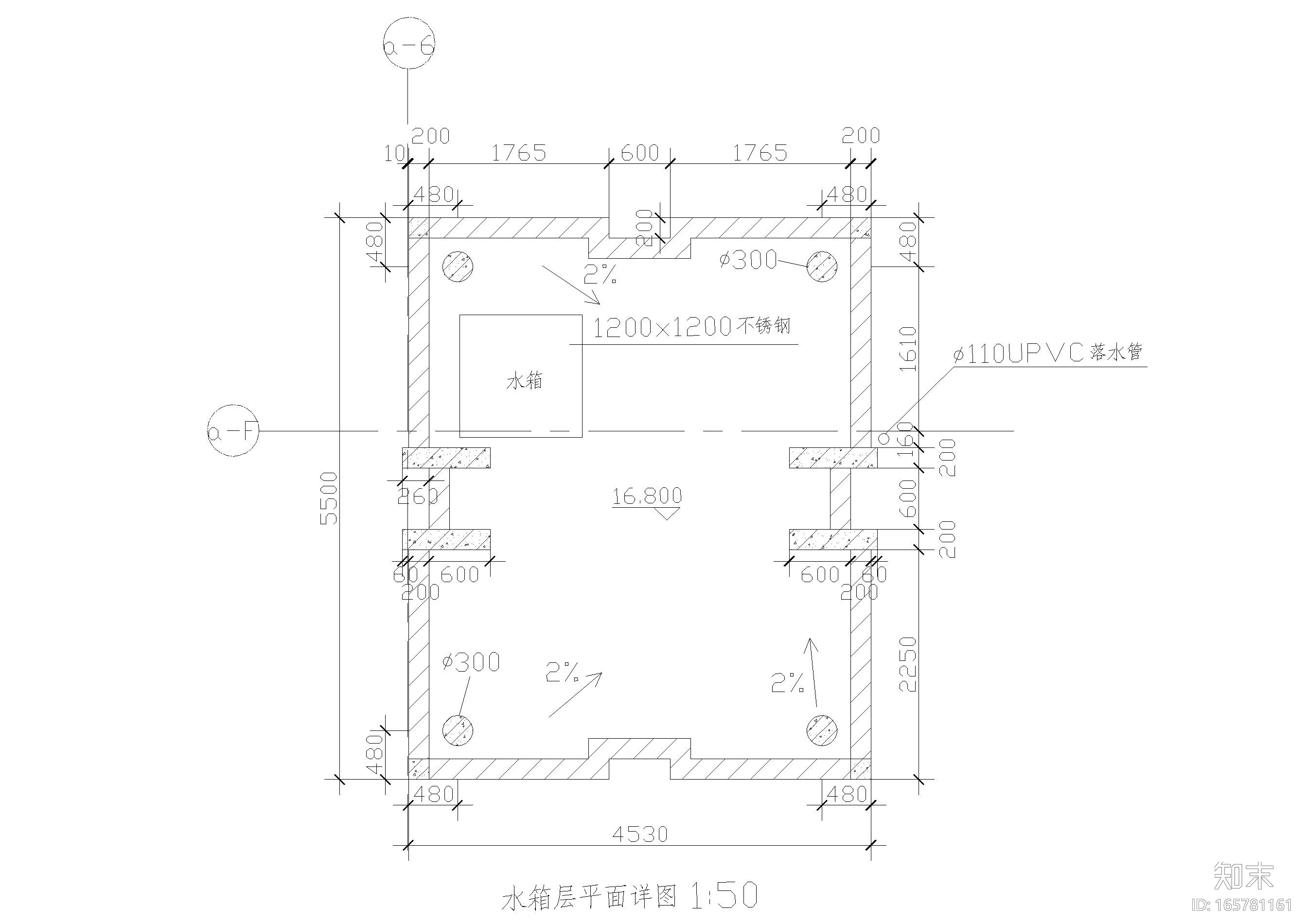 电梯、楼梯、货梯节点大样cad施工图下载【ID:165781161】