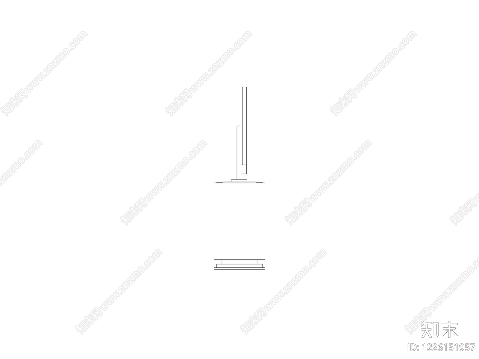 柜子cad施工图下载【ID:1226151957】