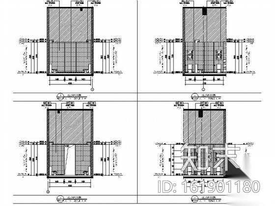 [辽宁]东北的第一家国际五星级酒店餐厅室内施工图（图纸...cad施工图下载【ID:161901180】